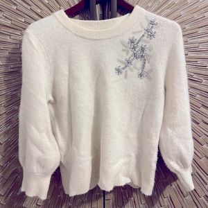 Banana republic fuzzy sweater